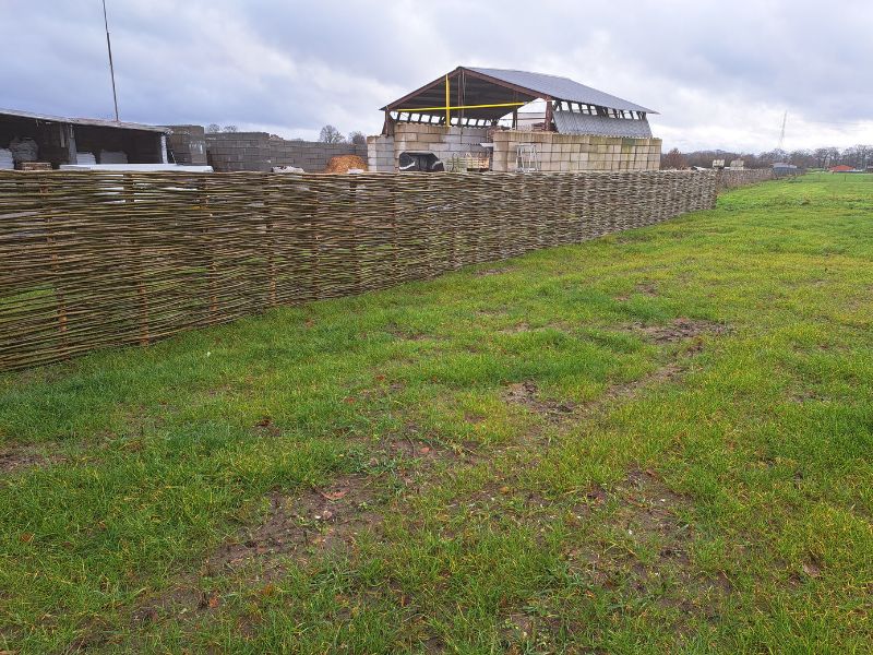 2 Schutting wilgentakken